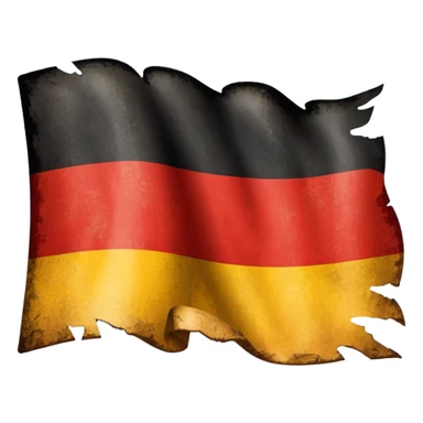 german flag 1945 sticker