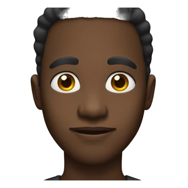 ethnically negro person  sticker