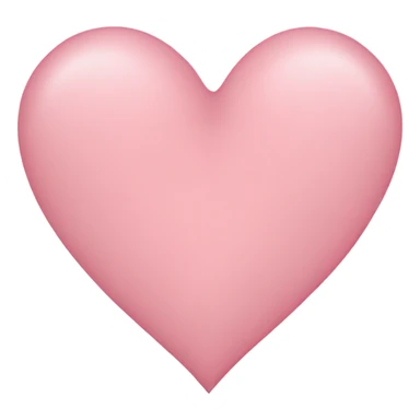 baby pink heart sticker