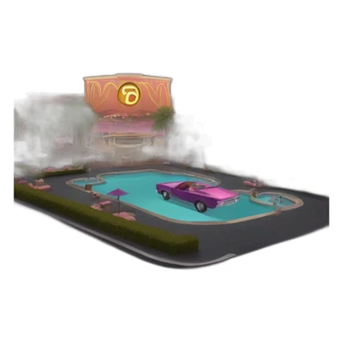 Vegas nightclub sticker