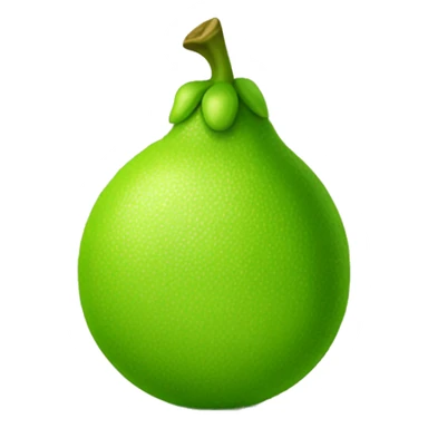 something nice lime green sticker