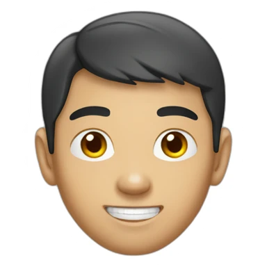 Chinese Peruvian Guy teen sticker