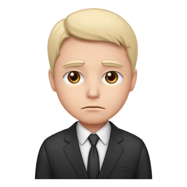 sad businese sticker