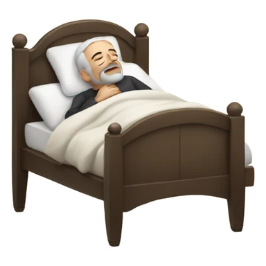 Jewish person sleeping sticker