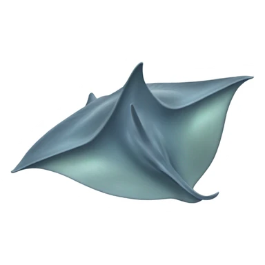 stingray swimming  sticker