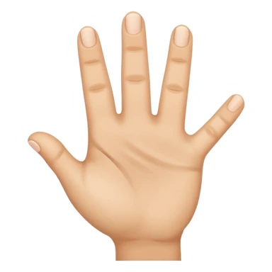 Hand which finger is points in front sticker