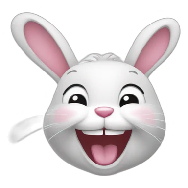 happy bunny sticker