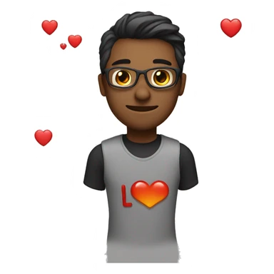 software developer in  love sticker