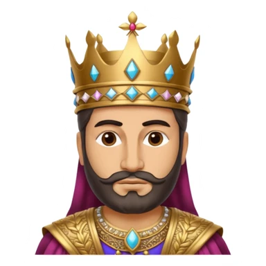 Assyrian king sticker