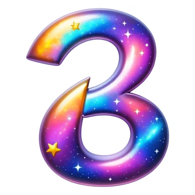 number 42 with cosmic universe background sticker