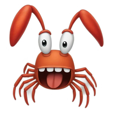 Mr. Krabs from SpongeBob sticker