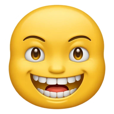 annoyed smile emoji sticker