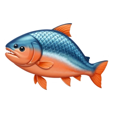 salmon struggling to swim sticker