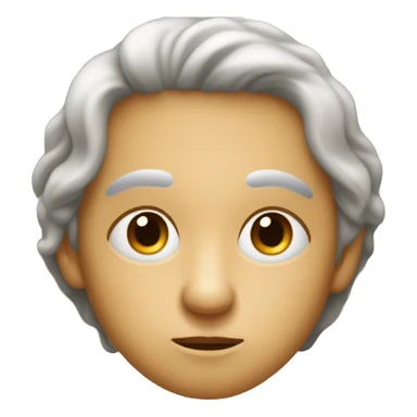 face going like "mhm" sticker