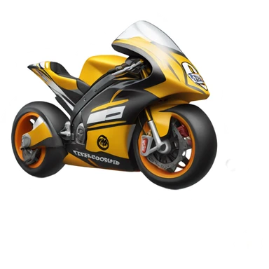 racing motorcycle sticker