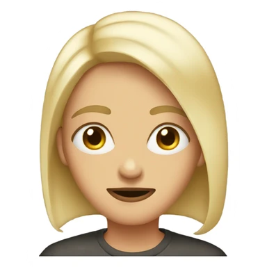 bitchy side-eye, neutral mouth sticker