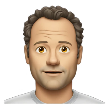 vince-vaughn cartoon wearing tee sticker