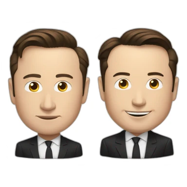 tesla and elon musk sticker