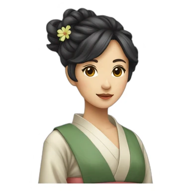 Kaya（Japanese Girl） sticker