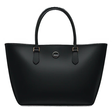 black long champ tote sticker