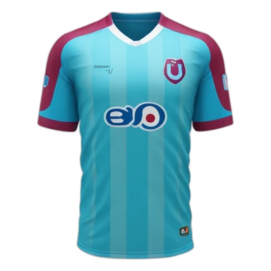 Trabzonspor stryped football jersey sticker