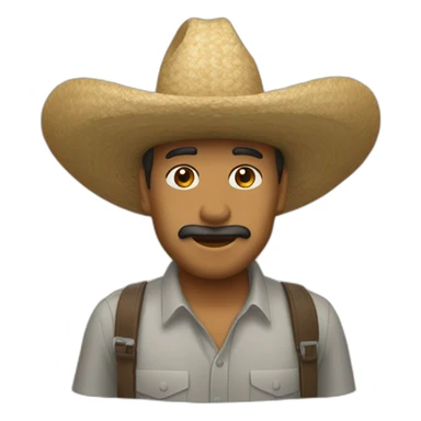 Mexique chapeau sticker