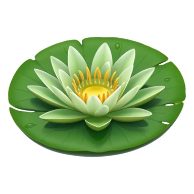 Lily pad only sticker