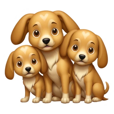 Perro de tres cabezas  sticker