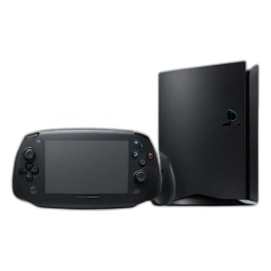 Une ps5 branché a une télévision sticker