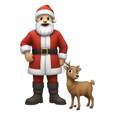 A Christmas tale in the forest sticker