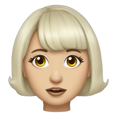 Lady gaga super bawl sticker