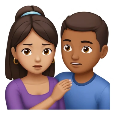 filipina girl smacked latino guy in the head sticker