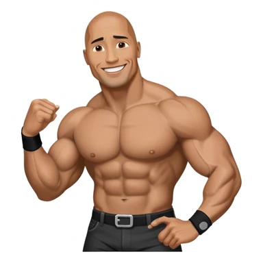 The Rock Look sticker