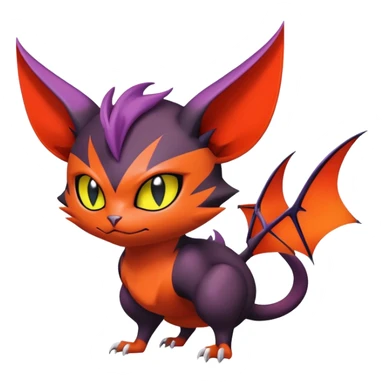 Noibat-Noivern-Litten-Hybrid sticker