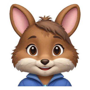 judy hopps from zootopia, pixar sticker
