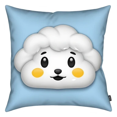 bed pillow  sticker