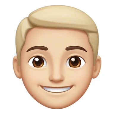 Smirking one eyebrow raised sticker