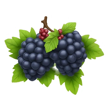 Bramble berries sticker