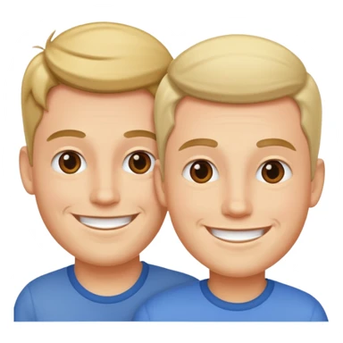 Two homo guys sticker