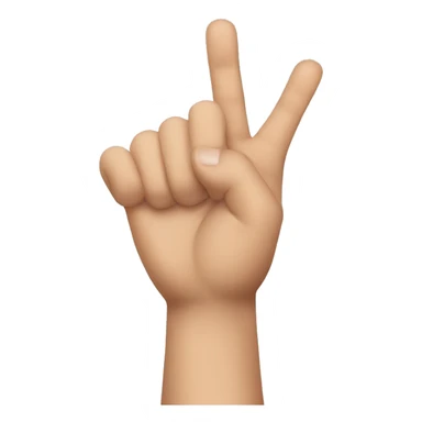 female hand wielding power sticker