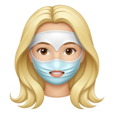 Una mascarilla para el pelo, el producto  sticker