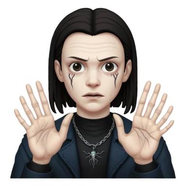 Vecna from stranger things sticker