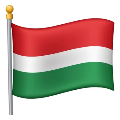 red on top, black in the middle, and green bottom horizontal stripe flag sticker