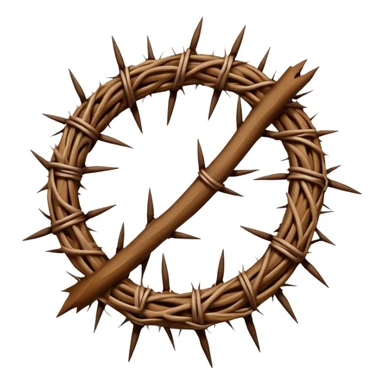 Crown of thorns  sticker