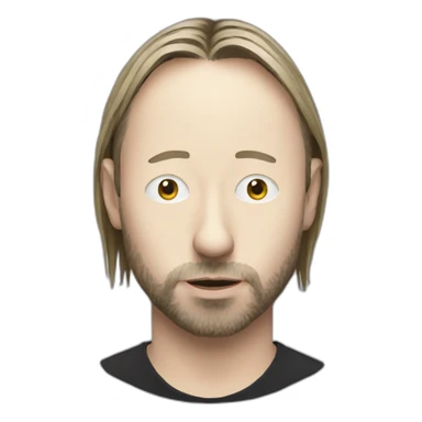 thom yorke sticker