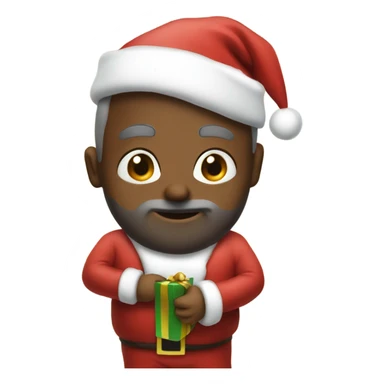 santa  very attractive  sticker