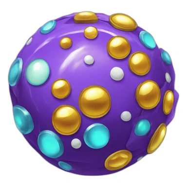 Pokemon Game LootCase Purple Chaotic Color Rich Treasure Legendary Epic Pokeballs and Pokemons Inside sticker