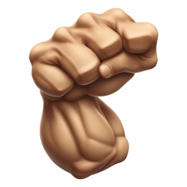 Flexing bicep sticker