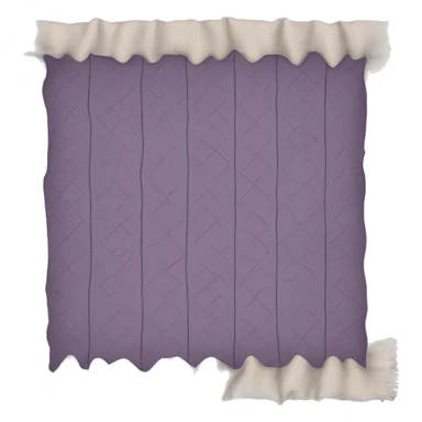 Blanket folded sticker