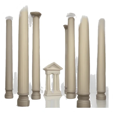 Museum pillars sticker